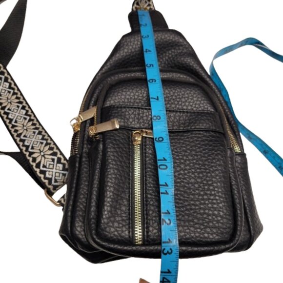 Mens Crossbody Bag Chest Bag Travel Bag - Picture 7 of 7